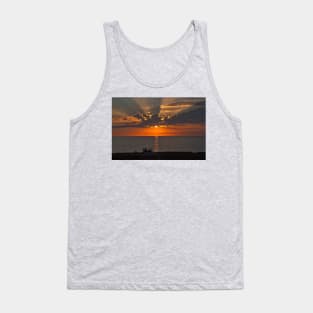 Carlsbad Pacific Ocean Sunset Tank Top